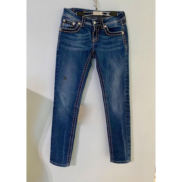 Miss Me Signature Cropped Skinny Jeans JS 5014589 - Picture 2 of 8